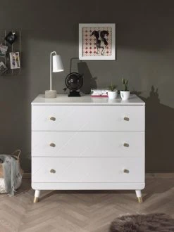 Kommode BILLY - weiß satin - 100 cm breit -Wohnzimmer Verkäufe 9004990700 02 1600Wx1600H