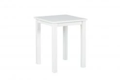 Beistelltisch ASGAR - weiß - 55 cm hoch