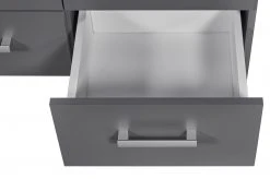 Regal ELENZIO - graphitgrau - 191,2 cm hoch -Wohnzimmer Verkäufe 9005163200 04 1600Wx1600H