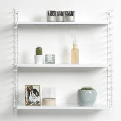 Wandregal - weiß - Metall - 70 cm breit -Wohnzimmer Verkäufe 9005169800 04 1600Wx1600H