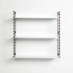 Bücherregal - weiß-bronze - 3 Ablagen - 70 cm 6 Bücherregal - weiß-bronze - 3 Ablagen - 70 cm -Wohnzimmer Verkäufe 9005170200 03 1600Wx1600H