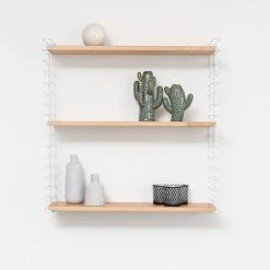 Bücherregal - Buche-weiß - 3 Etagen - 70 cm -Wohnzimmer Verkäufe 9005170500 03 1600Wx1600H