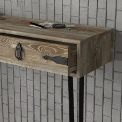 Konsolentisch - Eiche - mit Spiegel - 120 cm breit 6 Konsolentisch - Eiche - mit Spiegel - 120 cm breit -Wohnzimmer Verkäufe 9005257800 03 1600Wx1600H