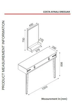 Konsolentisch - Eiche - mit Spiegel - 120 cm breit 7 Konsolentisch - Eiche - mit Spiegel - 120 cm breit -Wohnzimmer Verkäufe 9005257800 04 1600Wx1600H