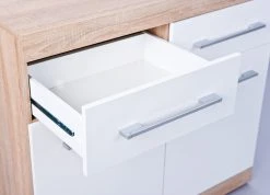 Kommode LUBLIN - weiß - Sonoma Eiche - 95 cm -Wohnzimmer Verkäufe 9005267200 03 1600Wx1600H