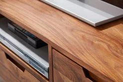 Lowboard - Sheesham massiv - 2 Türen - 135 cm breit -Wohnzimmer Verkäufe 9005330800 04 1600Wx1600H