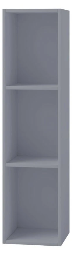 CD/DVD-Sammel-Regal MENDAS - grau - 3-Fach - 34 cm