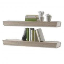 5-teiliges Wohnwand-Set - Sonoma Eiche - weiß -Wohnzimmer Verkäufe S000011100 07 1600Wx1600H