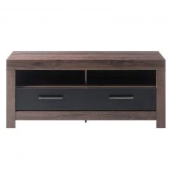 4-teiliges Wohnwand-Set - Schlammeiche-Schwarzeiche - Vitrine -Wohnzimmer Verkäufe S000011300 04 1600Wx1600H