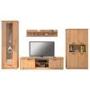 4-teiliges Wohnwand-Set - Artisan Eiche - variabel stellbar